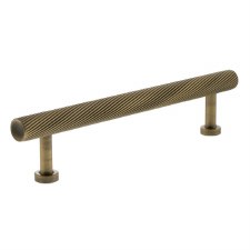 Paddington Spiral Cabinet Pull 128mm Antique Brass