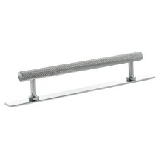 Paddington Spiral Cabinet Pull with Backplate 160mm Polished Chrome Paddington Spiral Cabinet Pull with Backplate 160mm Polished Chrome