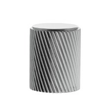 Paddington Spiral Cylinder Knob Polished Chrome Paddington Spiral Cylinder Knob Polished Chrome