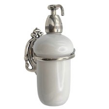 Milano Soap Dispenser Antique Silver