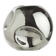 Smoked Dimpled Glass Shade 10cm GL28