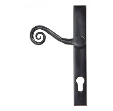 From The Anvil Monkeytail Slim Espagnolette Door Lock Handle Black