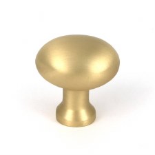 From The Anvil Moore Cabinet Knob 25mm Satin Brass