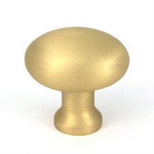 From The Anvil Moore Cabinet Knob 32mm Satin Brass