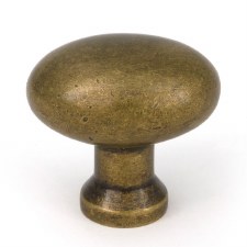 From The Anvil Moore Cabinet Knob 38mm Burnished Brass