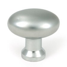 From The Anvil Moore Cabinet Knob 38mm Satin Chrome