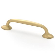 From The Anvil Moore Cabinet Pull 128mm Satin Brass