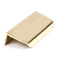 From The Anvil Moore Edge Pull 100mm Polished Brass