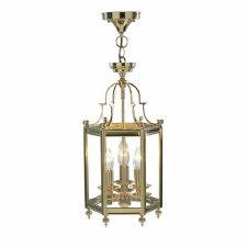Moorgate Hall Lantern Polished Brass Moorgate Hall Lantern Polished Brass