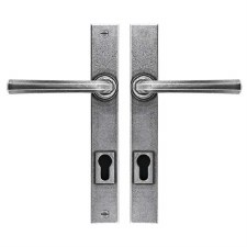 Finesse Tunstall Multipoint Sprung Multipoint Entry Door Handles FDMPS31 Solid Pewter
