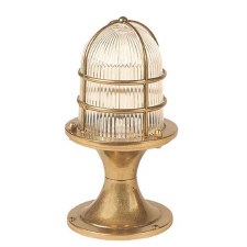 Navigator Post Light Large Raw Brass Navigator Post Light Large Raw Brass