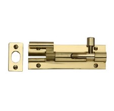 Heritage Wide Necked Bolt C1592 4" Polished Brass