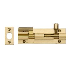 Heritage Wide Necked Bolt C1592 4" Satin Brass