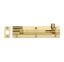 Heritage Wide Necked Bolt C1594 6" Satin Brass