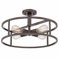 Quoizel New Harbor Semi Flushing Ceiling Light Quoizel New Harbor Semi Flushing Ceiling Light