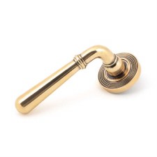 From The Anvil Newbury Lever on Rose Set Beehive Polished Bronze Unsprung