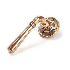 From The Anvil Newbury Lever On Rose Set Polished Bronze Unsprung