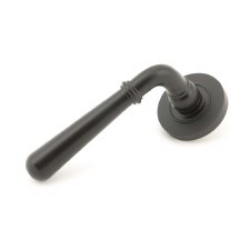 From The Anvil Newbury Lever on Rose Set Plain Aged Bronze Unsprung