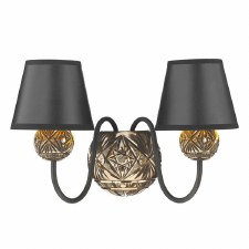 David Hunt NOV0963 Novella Double Wall Light Bronzed David Hunt NOV0963 Novella Double Wall Light Bronzed