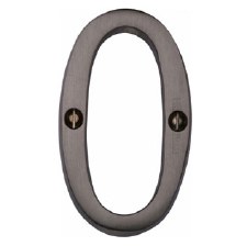 Heritage House Number 0 C1560 Matt Bronze