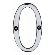 Heritage House Number 0 C1560 Polished Chrome Heritage House Number 0 C1560 Polished Chrome