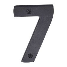 Heritage Screw Fix House Number RDB351 7 Rustic Dark Bronze