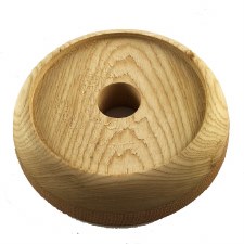 Thicker Circular Oak/Ash Pattress for 4" Bell Pushes