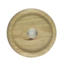 Circular Oak Patress for 4" Bell Pattress