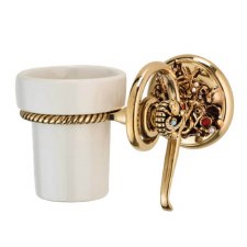Oceano Toothbrush Holder Polished Brass Oceano Toothbrush Holder Polished Brass