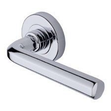 Heritage Octave Door Handle V4545 Polished Chrome Heritage Octave Door Handle V4545 Polished Chrome
