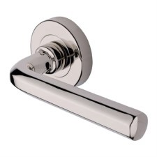 Heritage Octave Door Handle V4545 Polished Nickel Heritage Octave Door Handle V4545 Polished Nickel
