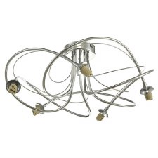 Onawa 5 Light Semi Flush Pendant Polished Chrome
