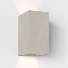 Oslo Outdoor Wall Down & Up Light 160 Concrete