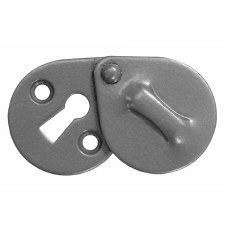 Stonebridge Oval Covered Escutcheon Armor Coat Satin Steel Stonebridge Oval Covered Escutcheon Armor Coat Satin Steel
