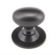 From The Anvil Oval Cabinet Knob Aged Bronze Large