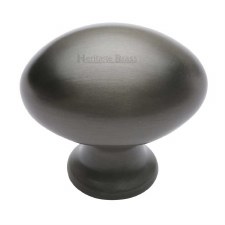 Heritage Oval Cabinet Knob C114 32 Matt Bronze