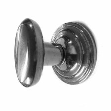 Victorian Constable 617 Cupboard Knob Polished Chrome