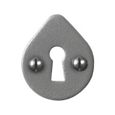 Stonebridge Oval Escutcheon Armor Coat Satin Steel Stonebridge Oval Escutcheon Armor Coat Satin Steel