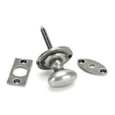 From The Anvil Oval Rack Bolt Turn Pewter