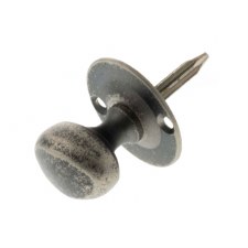 Rack Bolt Thumbturn Distressed Silver