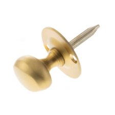 Rack Bolt Thumbturn Satin Brass Lacquered