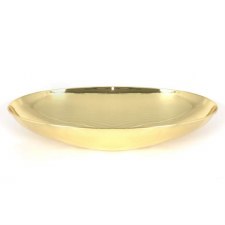 From The Anvil Oval Sink 59cm x 35cm Smooth Brass