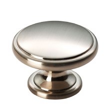 Oxford Cabinet Knob 38mm Satin Nickel