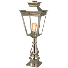 Pagoda Pillar Tall Lantern Nickel