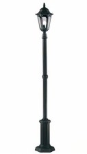 Elstead Parish Lamp Post Black