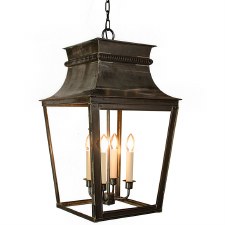 Parisienne Lantern Extra Large Antique Brass