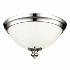 Feiss Parkman Flush Light Polished Nickel Feiss Parkman Flush Light Polished Nickel
