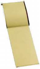 Vertical Internal Letter Flap PB147 200mm Brass
