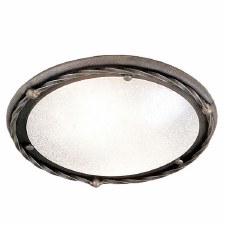 Elstead Pembroke Flush Ceiling Light Black/Gold Elstead Pembroke Flush Ceiling Light Black/Gold