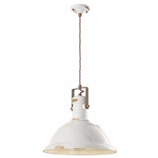 Ferroluce Pendant Ceiling Light C1690 Vintage Bianco